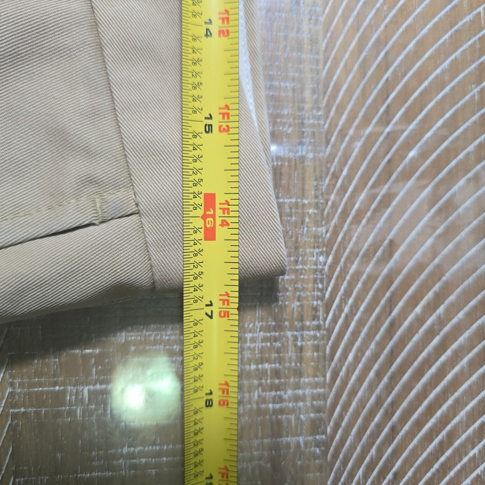 Brooks Brothers Advantage Chino Milano Slim Fit Khaki Tan Pants Mens 32x32 - Picture 5 of 6